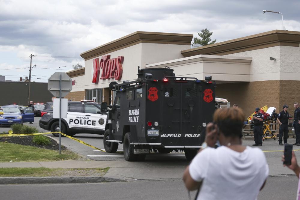 At least 10 dead in mass shooting at Buffalo supermarket 