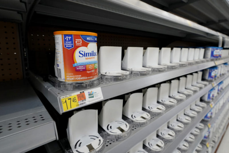 Baby formula is scarce, but do NOT make your own, pediatricians warn desperate parents