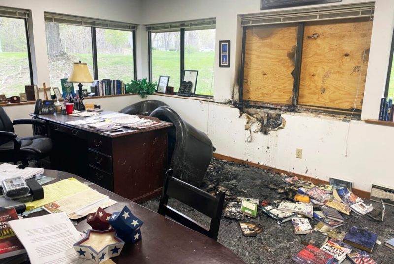 Fire at Wisconsin anti-abortion office investigated as arson