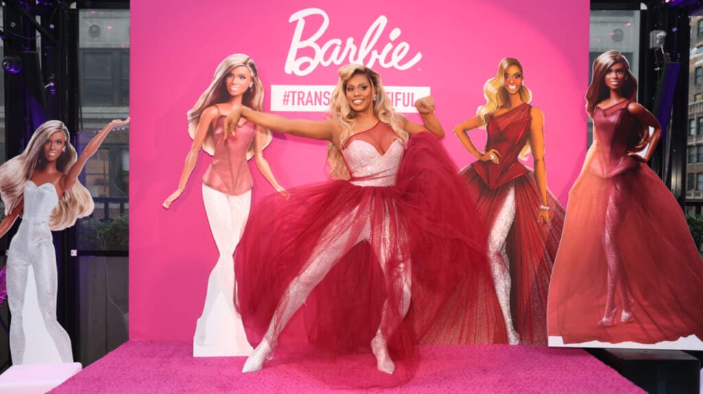 Laverne Cox threw herself a Barbie-themed 50th birthday bash