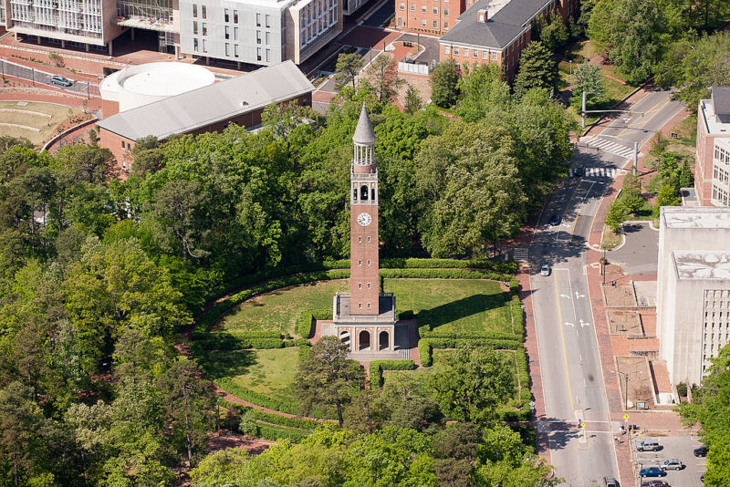 Names of a KKK member and racist governor come off UNC buildings today