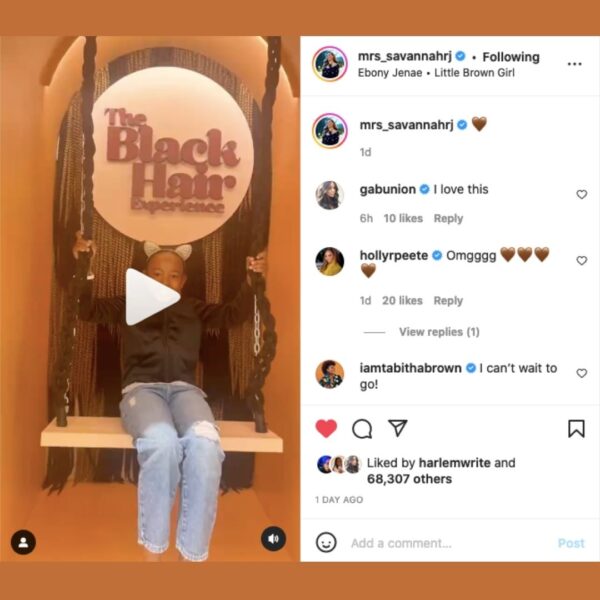 ‘I Love How You Teach Her to Celebrate Her Blackness’: Fans Praise Savannah James Video with Daughter Zhuri