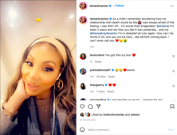 ‘It’s Worse Than Imaginable’: Tamar Braxton Opens Up with How She’s Coping with Death Following the Losses of Her Sister and Niece 