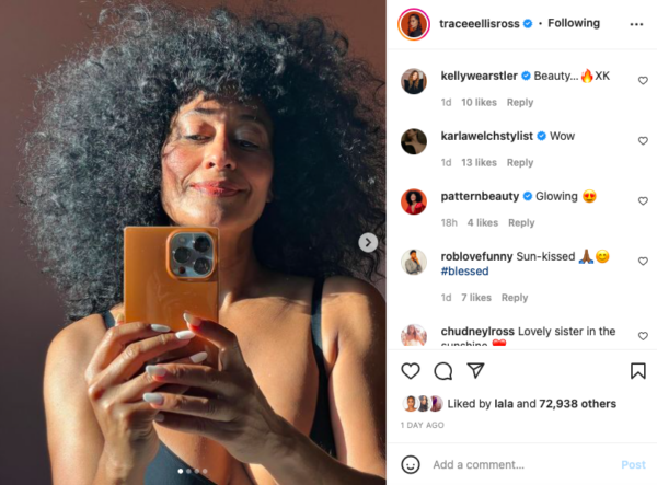 ‘Hair Hair and More Hair’: Tracee Ellis Ross’ Mane Leaves Fans Speechless