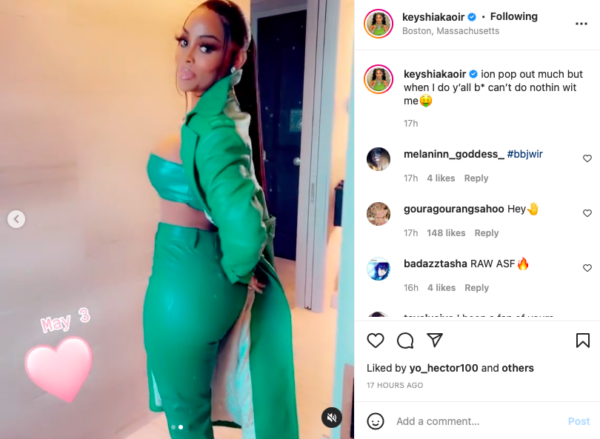 ‘Looking Like a Bag of Money’: Fans Are Raving Over Keyshia Ka’oir’s Latest Attire 