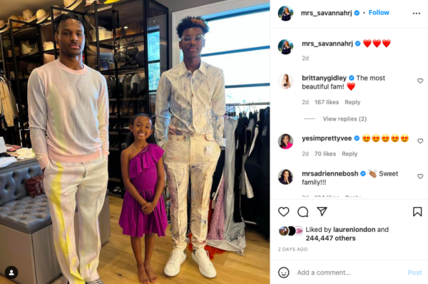 ‘Bryce Is as Tall as Bronny Now?!’: Fans Can’t Get Over How Tall LeBron James and Savannah James’ Son Bryce Is Already 