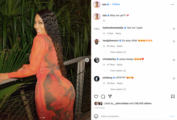 ‘Extremely Stunning’: La La Anthony Gives Us Summer Vibes In Sexy Dress, Fans React