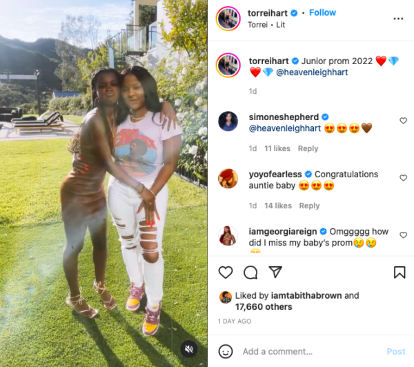 ‘She Was Just 10’: Kevin Hart and Torrei Hart’s Daughter is All Grown Up as She Attends Prom, Fans Say She Looks Just Like Mom