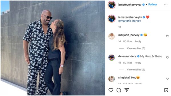 ‘Arrre These Puppy Pajamas?’: Steve and Marjorie Harvey’s Couple Post Leaves Fans Scratching Their Heads 
