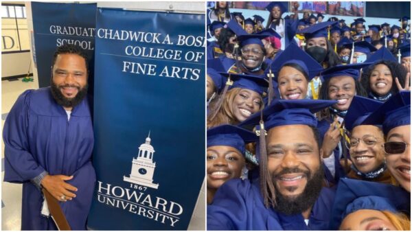 ‘Full Circle Moment’: Anthony Anderson Graduates from Howard University 30 Years After He Was First Accepted