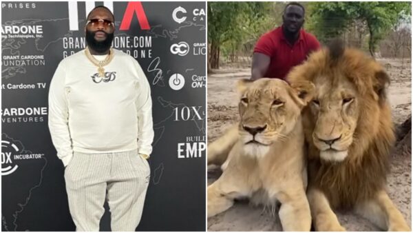 ‘My Man Took ‘Coming to America’ Serious’’: Rick Ross Shows Off ‘Pet Cats’ Coming to His Promise Land Zoo 