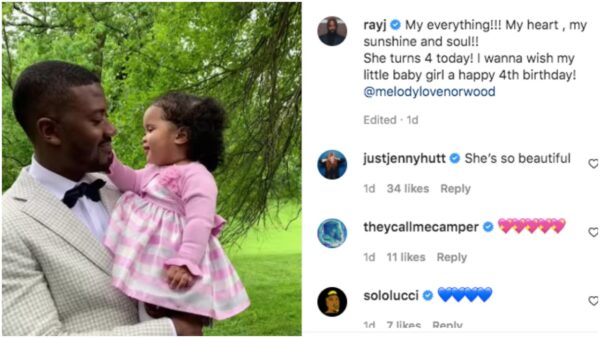 ‘Looks Just Like Mom and Beautiful Princess All In One’: Ray J’s Dedication Post for His Daughter Melody Has Fans Seeing Double 