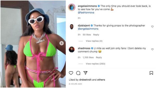 ‘One Cake Showing’: Bow Wow Tells Angela Simmons to Start an OnlyFans Account After Wardrobe Malfunction
