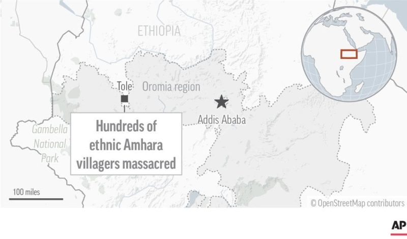 ‘Total bloodbath’: Witnesses describe Ethiopia ethnic attack￼