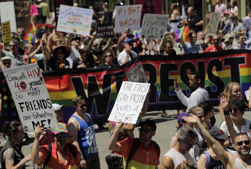 Pride parades march on with new urgency across US￼