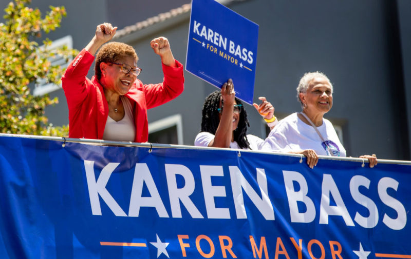 How Black Voters Could Be The Difference For Karen Bass In Tight Los Angeles Mayor Race