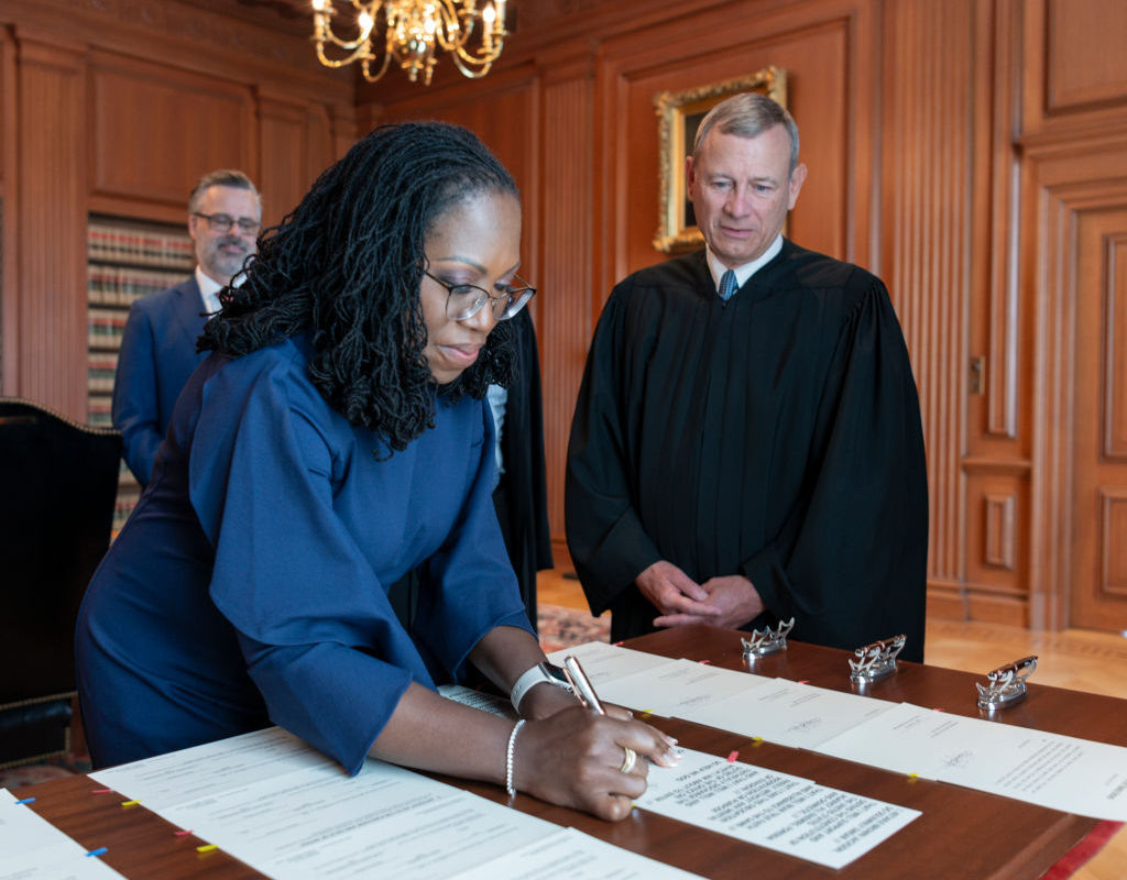 Civil Rights Leaders Rejoice As Justice Ketanji Brown Jackson Sworn In As First Black Woman SCOTUS Justice