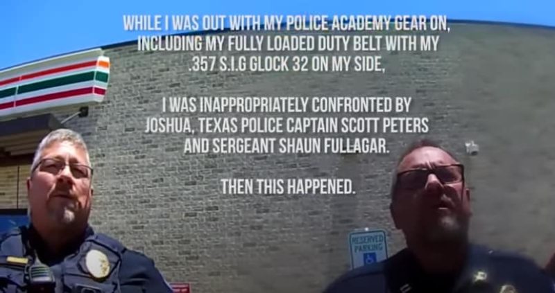 Recent Black police academy grad says Texas officers racially profiled him