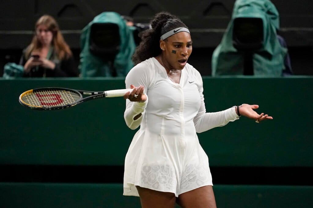 Serena Williams loses at Wimbledon in 1st match in a year