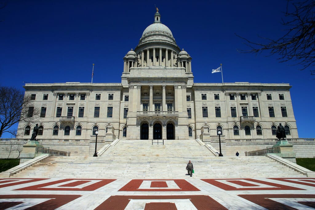 Rhode Island state senate candidate speaks out after Republican opponent, a cop, assaults her at pro-abortion rally