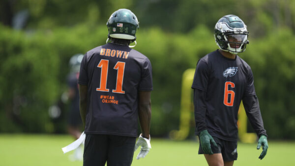 ‘It Can Be Really Special’: AJ Brown Has Nothing But Compliments for DeVonta Smith After Joining Eagles to Support the ’No. 1 Type Receiver’   