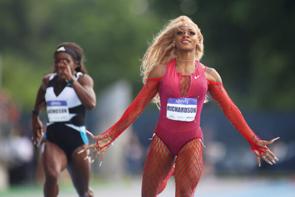Sha’Carri Richardson May Have Won The 200m, but Her Pink Fishnet Outfit Stole The Show: The Track Star Explained The Inspiration Behind It