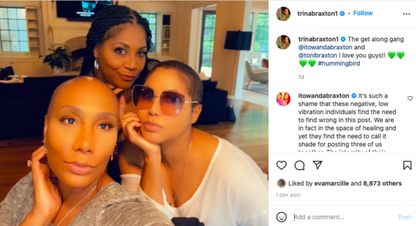 ‘This Feels a Little Shady with the Caption’: Toni Braxton and Sisters Trina and Towanda Link Up and Fans Suspect That They are Not Getting Along with Tamar, Towanda Reacts 