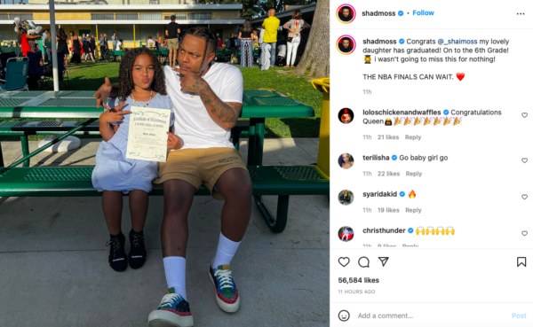 ‘Whew She’s Growing Up’: Bow Wow Commemorates His Daughter Shai Moss’ Fifth Grade Graduation By Sharing a Heartfelt Post