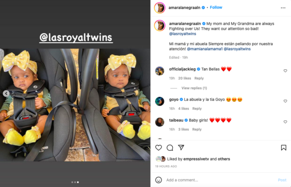 ‘The One to the Left.. She Over It’: Amara La Negra’s Twin’s Response to the Star and Her Mother Gushing Over Them Left Fans In Tears