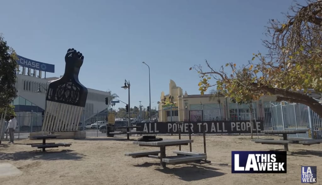 Ginormous afro pick, jail cell featured in exhibition to highlight social change through the arts