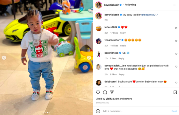 ‘He’s Growing So Fast’: Keyshia Ka’Oir Shares New Photos of Her Son Ice and Fans are Stunned By How Much He’s Grown 