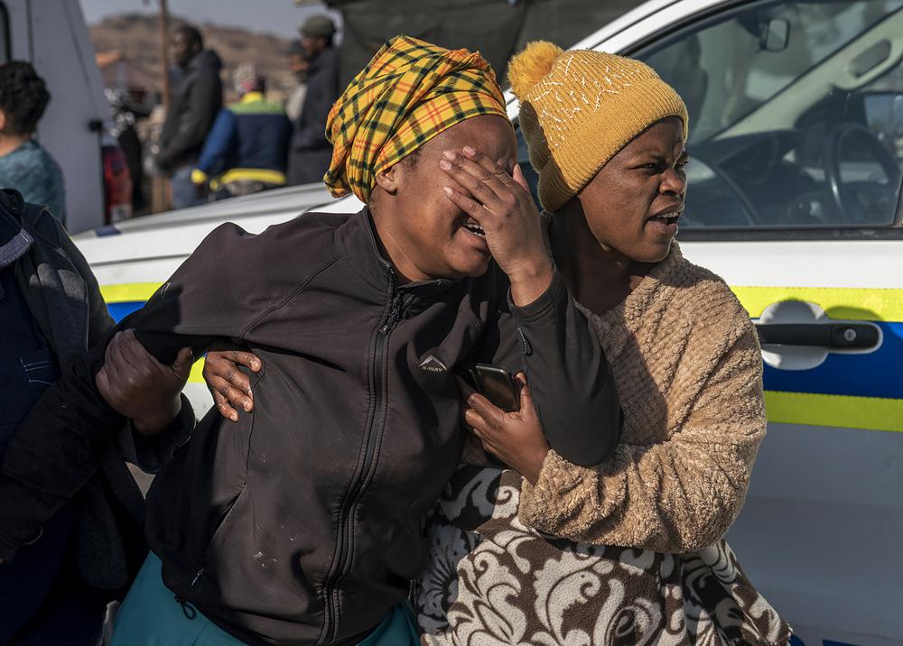 South Africa police say 15 killed in bar shooting in Soweto￼