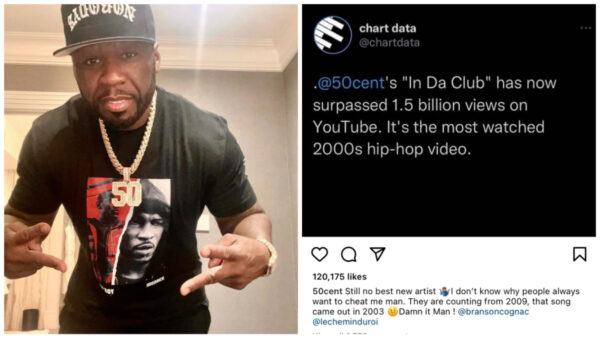 ‘People Always Want to Cheat Me’: 50 Cent Brings Up 2004 Grammy Snub as ‘In Da Club’ Music Video Reaches 1 Billion Views on YouTube