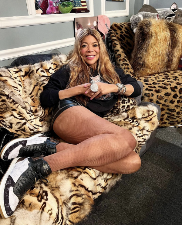 ‘They Can’t Erase Your Legacy!’: Wendy Williams Teases Photo on Set of Her Podcast Following the Removal of Episodes of ‘The Wendy Williams Show’ on Multiple Platforms