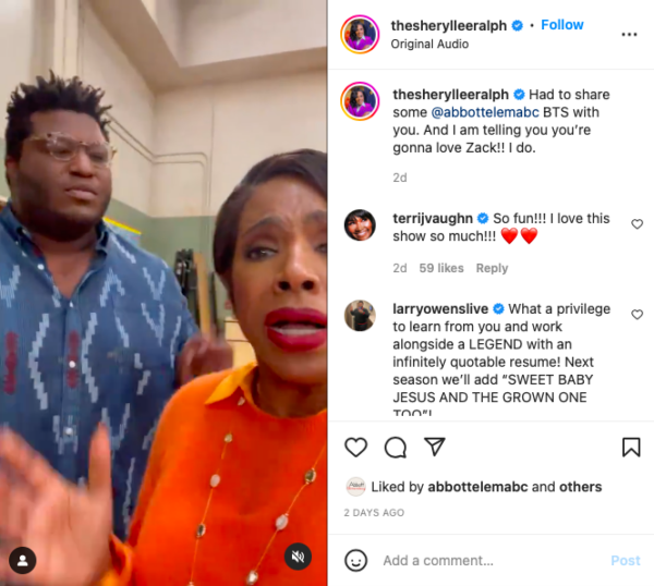 ‘I Still Don’t Like Her Because of This Role’: Sheryl Lee Ralph and ‘Abbot Elementary’ Co-star Re-Enacts This Scene from ‘Sister Act 2’