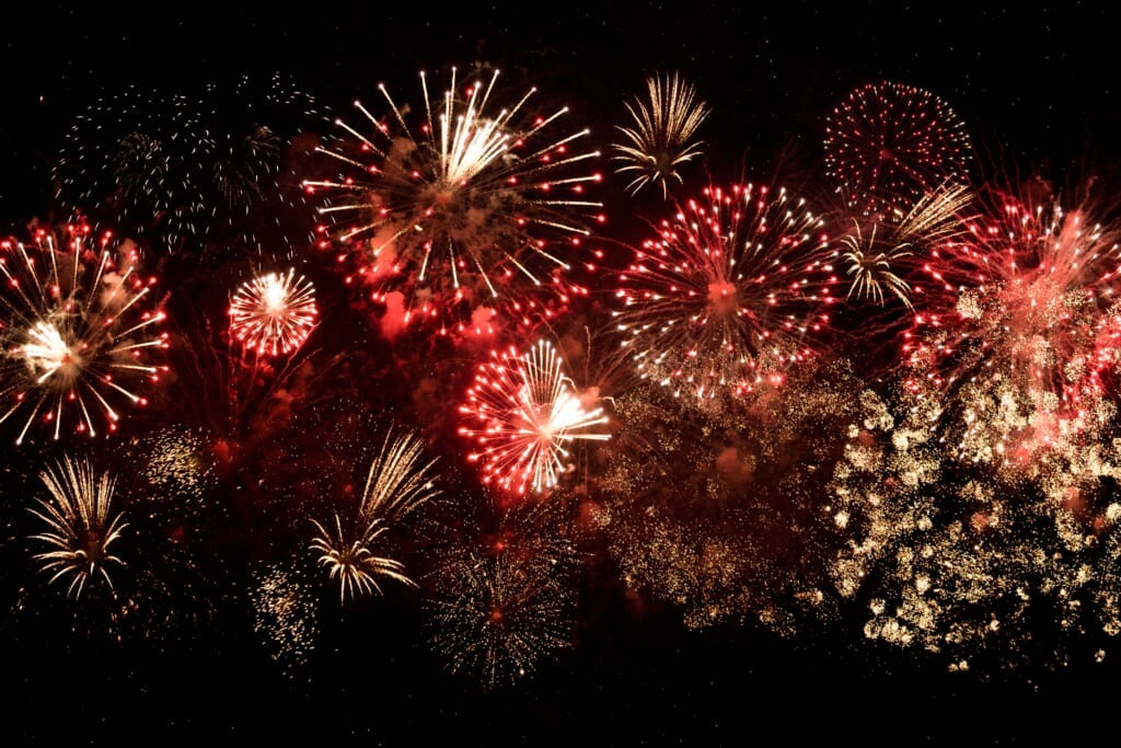 In case you were wondering, this is how fireworks became a thing in the USA