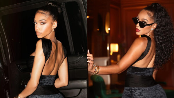 ‘Lori Can Wear a Paper Bag & Still be DAT GIRL!’:: Lori Harvey and Joie Chavis Both Sport This Black YSL Bodysuit and Fans Determine Who Wore it Best