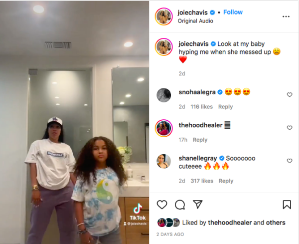‘Shai Hyping You Up Is Everything’: Joie Chavis’ Dance Video with Daughter Shai Moss Strikes a Chord Despite One Off-key Moment