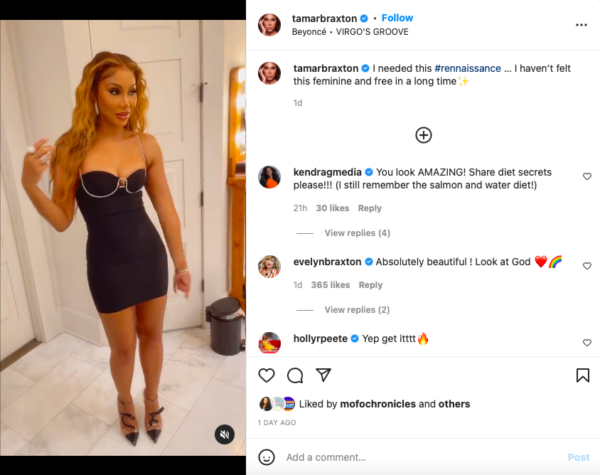 ‘We’re Going to Need an Inhaler if You Keep This Up’: Tamar Braxton’s Recent Video Takes a Turn After Fans Zoom In on the Singer’s Snatched Figure