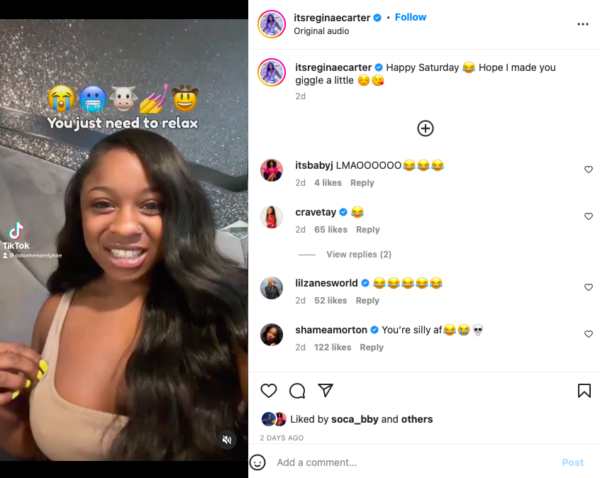 ‘Give Me Your Phone’: Reginae Carter Takes on the Emoji Word Challenge and Fans Are Left In Tears Following Her Attempt to Act