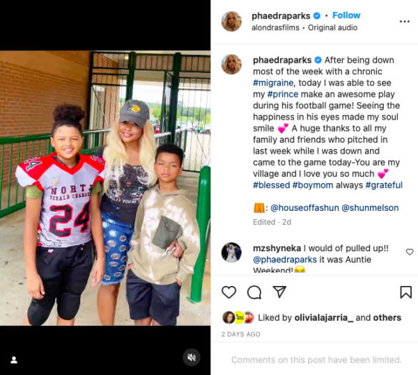 ‘Prince Ayden Is Not a Baby Anymore’: Phaedra Parks Shares a Video of Her Son Ayden Playing Football and Fans Are Stunned By His Hair and His Height