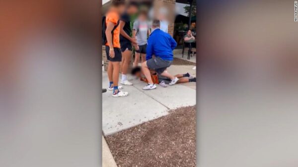 ‘He’s Just a Kid!!’: Chicago Off-Duty Sergeant Captured with His Knee In the Back of a 14-Year-Old Boy Outside a Starbucks Charged with Two Felonies