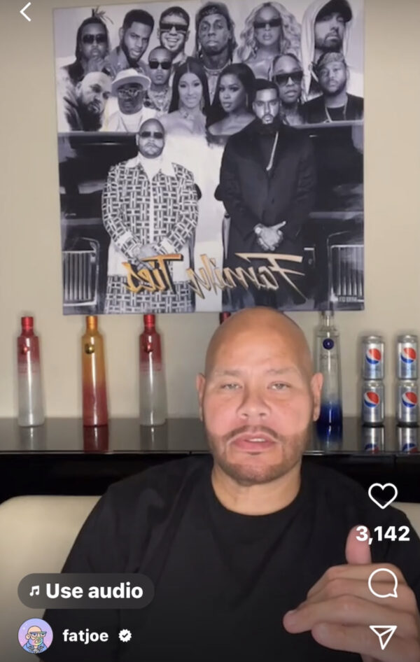 ‘Another Culture Vulture’: Fat Joe Sparks Debate After Saying Both Latinos and Blacks Created Hip-Hop
