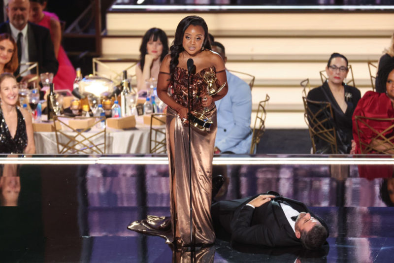 Jimmy Kimmel Messed Up Quinta Brunson’s Historic Emmy Moment And Black Twitter Wasn’t Having It
