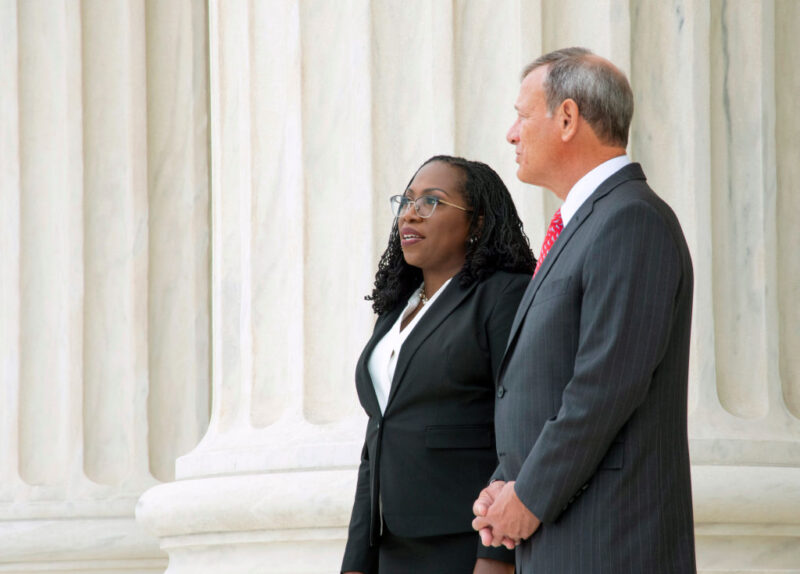 Ahead of New Term, SCOTUS Honors Justice Ketanji Brown Jackson During Investiture Ceremony