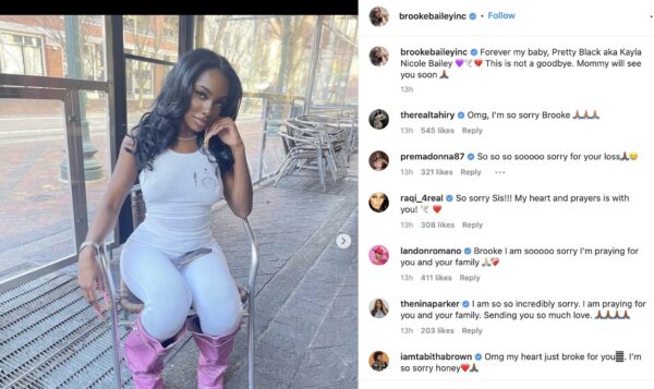 ‘Forever My Baby’: ‘Basketball Wives’ Star Brooke Bailey’s Daughter Tragically Passes Away at 25 Years Old In Car Accident