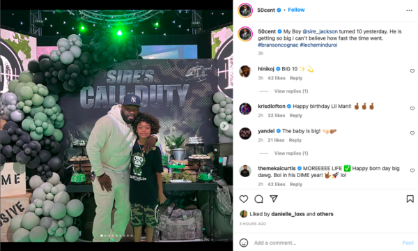 ‘He Had the Fly Girls There Okay’: 50 Cent’s Son Sire Celebrates His 10th Birthday with Bow Wow’s and Chris Brown’s Daughters