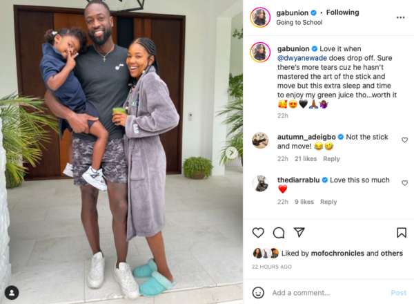 ‘That Stick and Move Is Top Tier Parenting’: Gabrielle Union Reveals That She and Dwyane Wade Have Yet to Master This When Dropping Off Their Daughter Kaavia James to School 
