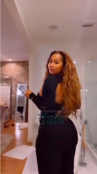 ‘She Look Happier Since She Left That Man’: Tammy Rivera Stuns Fans In This Black Ensemble