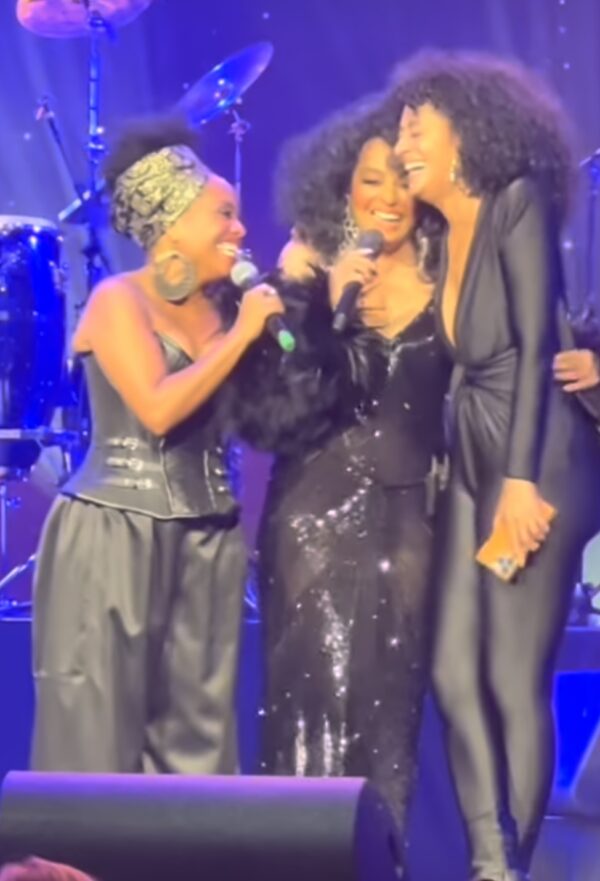 ‘Your Voice Is Beautiful’: Tracee Ellis Ross Joins Mother and Sister on Stage and Shows Off Her Vocal Ability